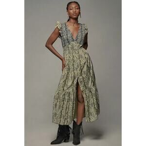 Anthropologie The Peregrine Midi Dress XL